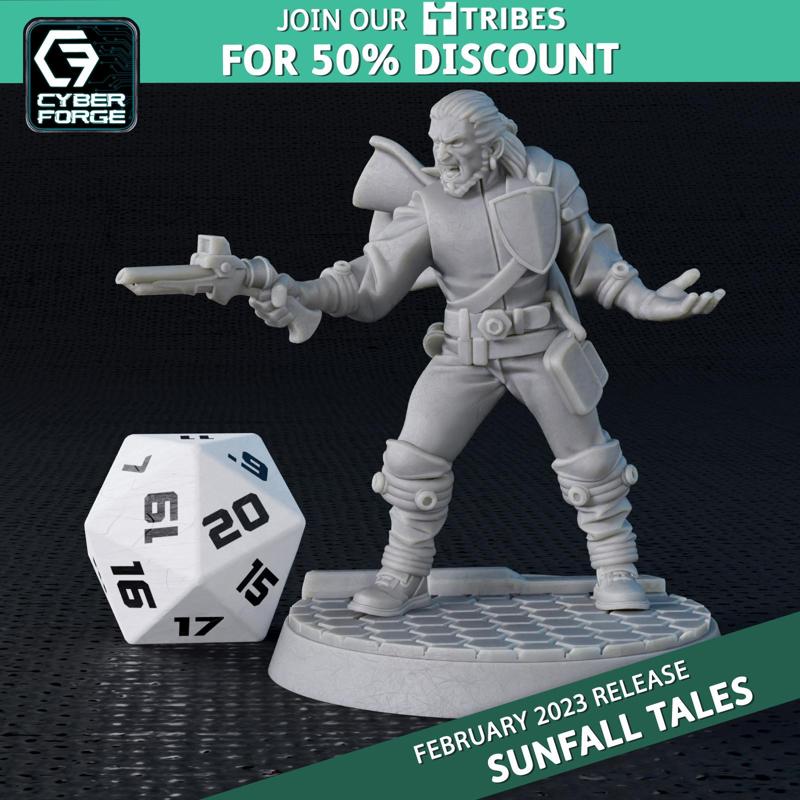 Cyber Forge Sunfall Tales Alexius Stargazer