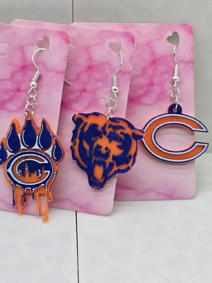 Chicago Bears Earrings   