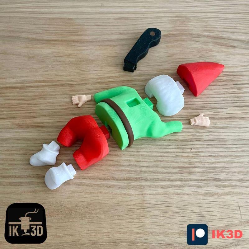Murdered Gnome - Multi Parts - Color Print