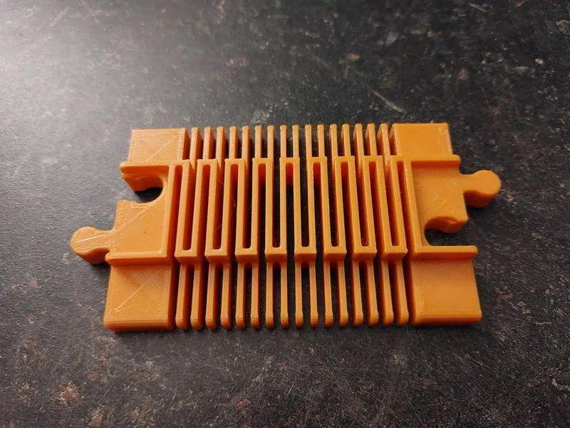 Lego Duplo flexi track - optimized for printing 