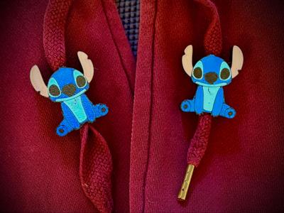 Stitch - Drawstring - Bead - Hoodie 