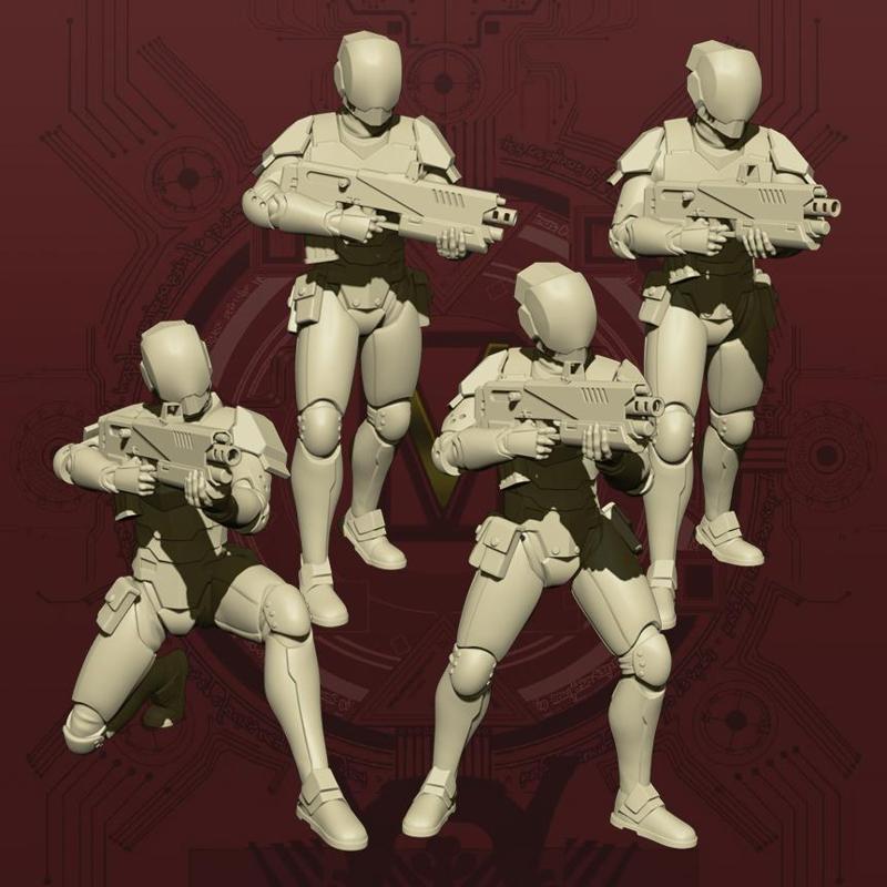 (Mercy's Reach) Infantry Regular - Complete Collection