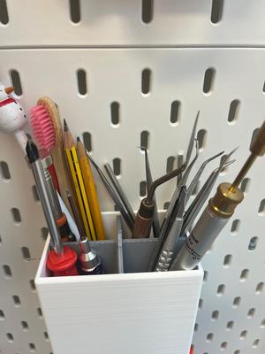 ikea skadis organizer