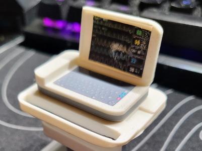 ECG Machine/Trolley - Play Mobil Scale