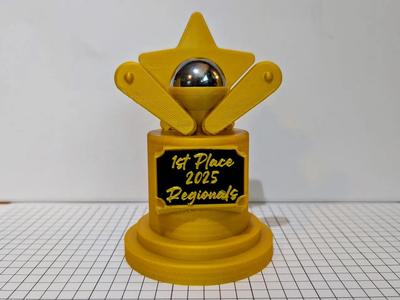 Pinball trophy/display   