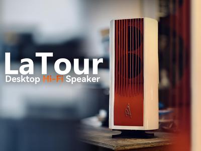 LaTour - HiFi Speaker Enclosure - Desk / Living Room