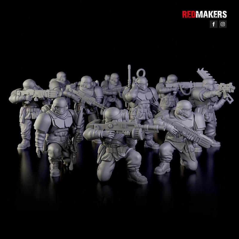 Alpha troops  - Squad of the Imperial Force