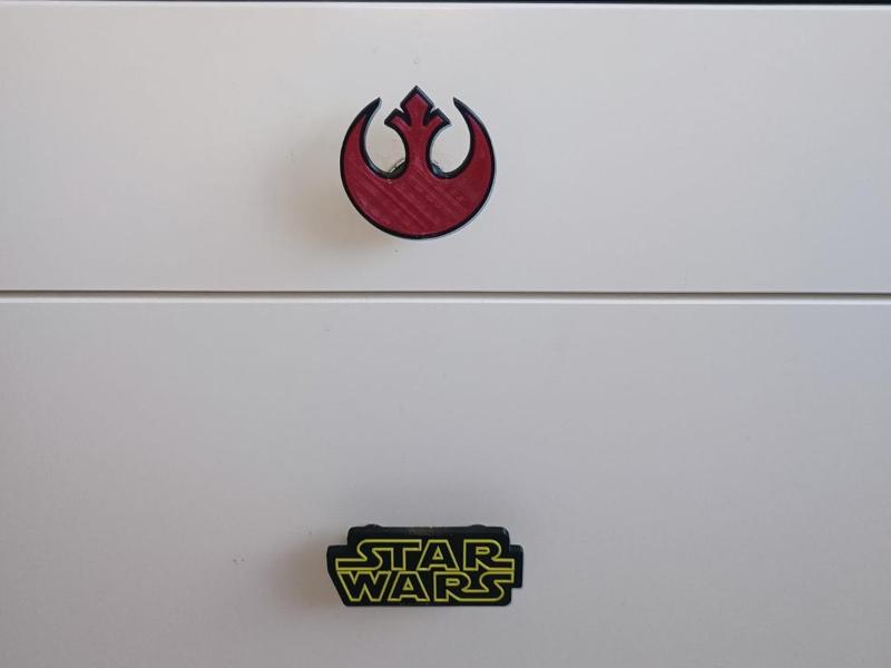 Star Wars Drawer Pull , cabinet handle 