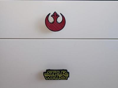 Star Wars Drawer Pull , cabinet handle 
