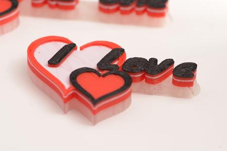 Customizable Heart Shaped Buttons "Words from the Heart"