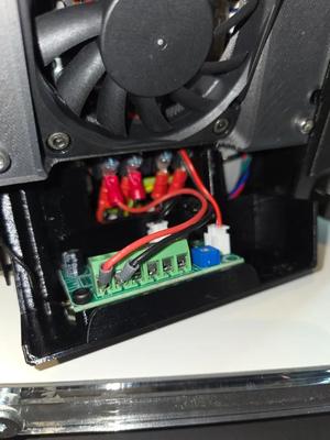 MK4S Electronics Box cover with fan controller   