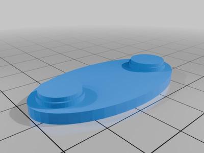 readerest magnetic eyeglass holder back piece