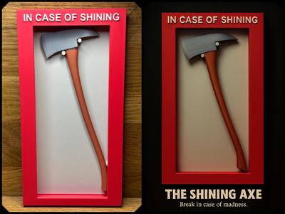 In Case of Shining – Jack’s Axe Display