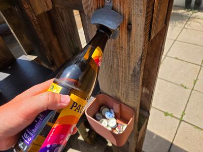Bottle Cap Catcher
