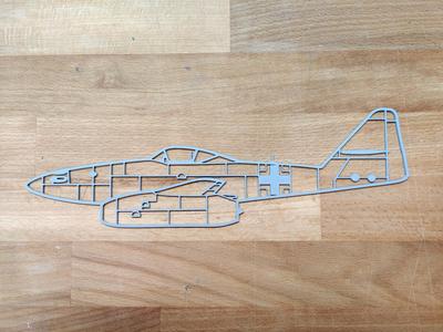 Messerschmitt Me-262 Aircraft Wallart