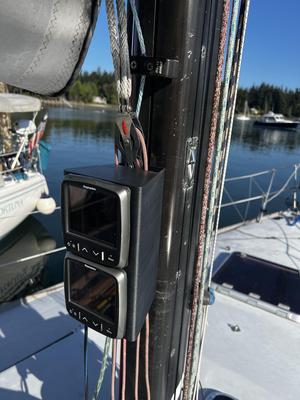 Sailboat Mast Instrument Pod