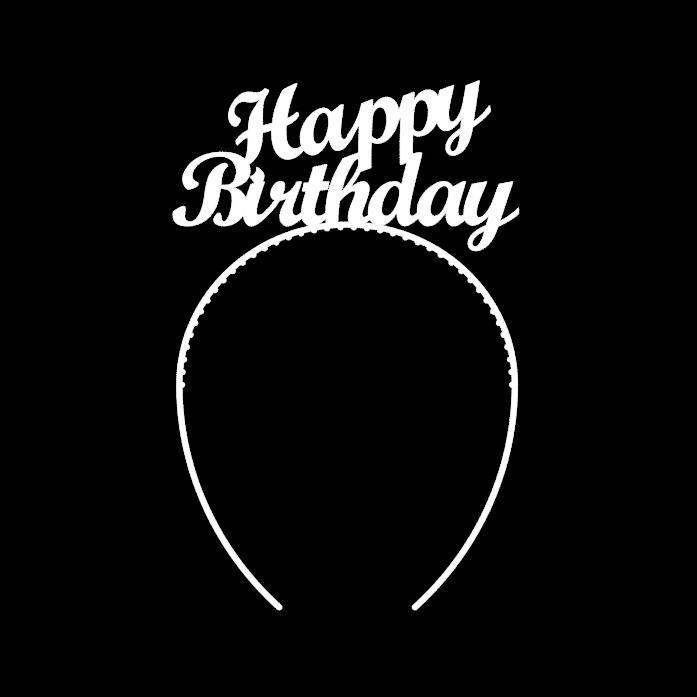HAPPY BIRTHDAY HEADBAND