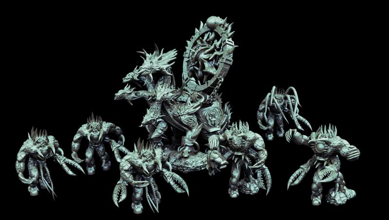 Hydra vortex beast and spawns of chaos collection