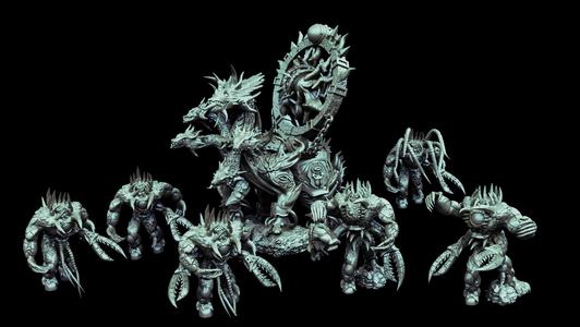 Hydra vortex beast and spawns of chaos collection