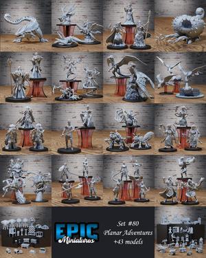 Planar Adventures Set / Mind Eater & Spelljammer Encounter / Astral Collection / Pre-Supported
