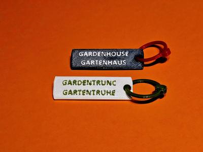 KEYTAGS for the garden