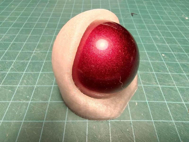 Figdet Spinner: Ball Housing for a Trackball 