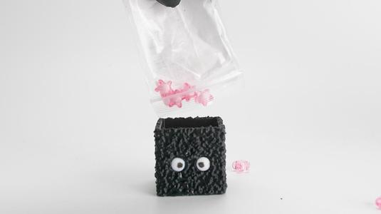 Soot Sprite Mini Pixel Storage Box (Gridfinity compatible 1x1)