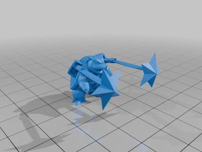 Blastoise, and Blastoise blasting water