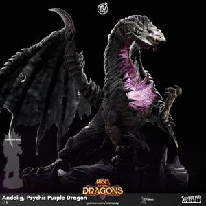 Andelig, Psychic Purple Dragon (Pre-Supported)