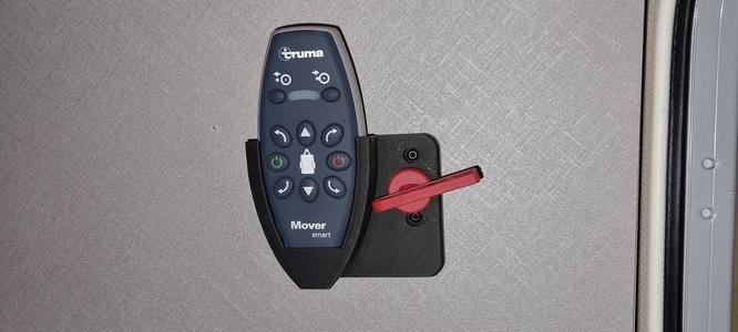 Truma Mover Smart - Wandhalterung für Fernbedienung und Batterietrennschalter