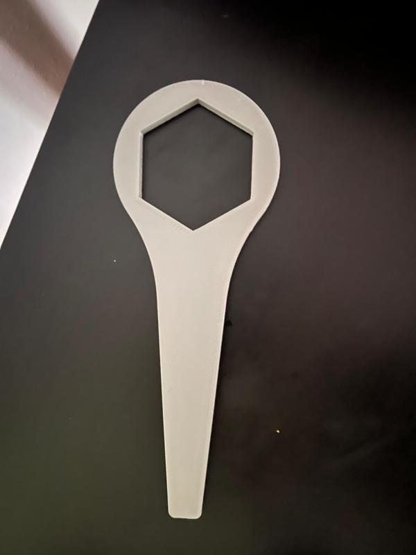 Hex wrench for Fiji overflow box