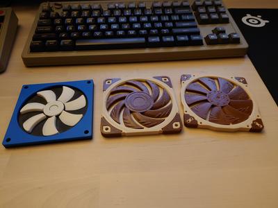Noctua Fan Coaster Set (in progres)
