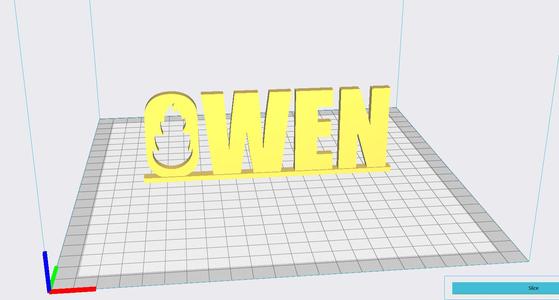 Owen Standalone Name Tag