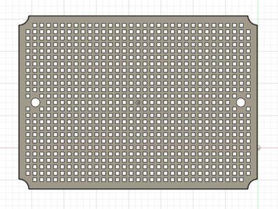 TICONN Mounting Plate Replacement – Printable Insert for IP67 Junction Box (8.7" x 6.7")