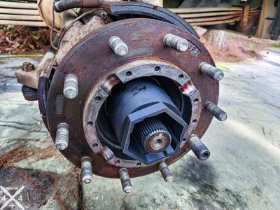 FMTV Hub Service Socket Extension for Axle Nut
