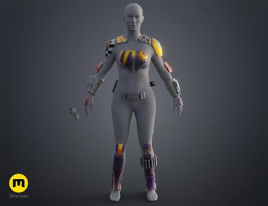 Sabine Wren’s armor – Star Wars Rebels