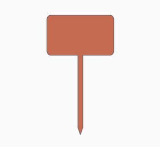 Plant Label 3 Inch Pick.stl