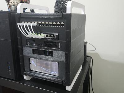 10 inch homelab mini rack.  