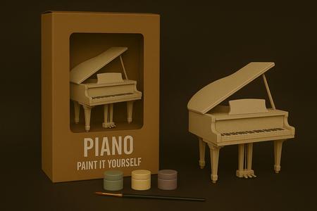 Piano – Paint-It-Yourself