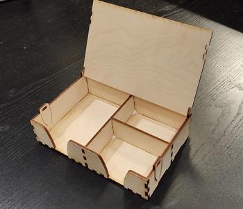 Gloomhaven Character Storage Box (laser-cut, 3mm material)