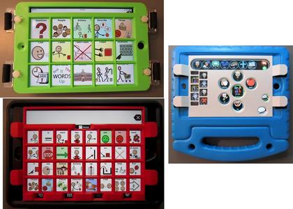 Customizable, 3D-Printable Keyguard for Grid-based, Free-form, and Hybrid AAC Apps on Tablets
