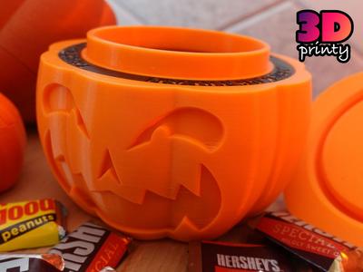 Simple Pumpkin Container