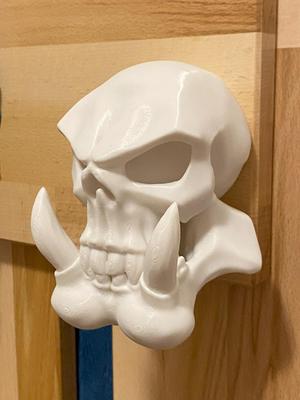 Orc Skull Coat Hanger