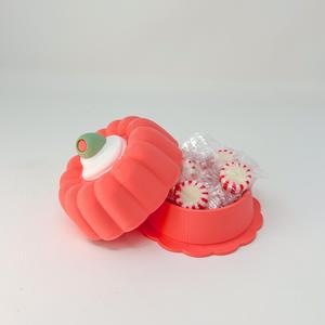 Kitschmas Olive Gelatin Container - Jewelry Box and Gift Holder