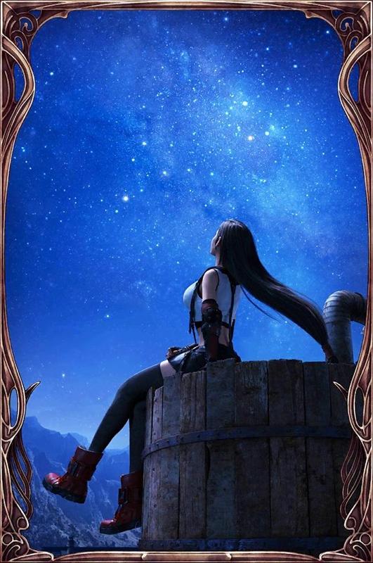 On the Tower Vision Card from FFBE: War of the Visions