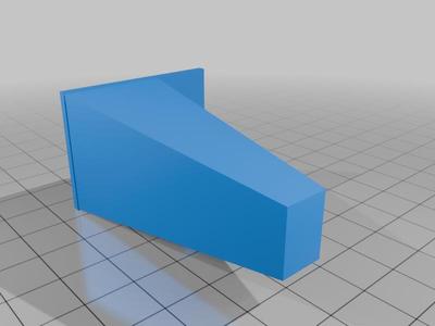 Mower flap spacer
