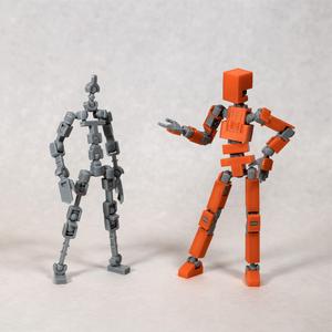 LUCKY 13 Printable Jointed Figure