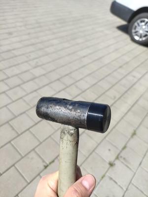 Removable "Rubber" hammer end