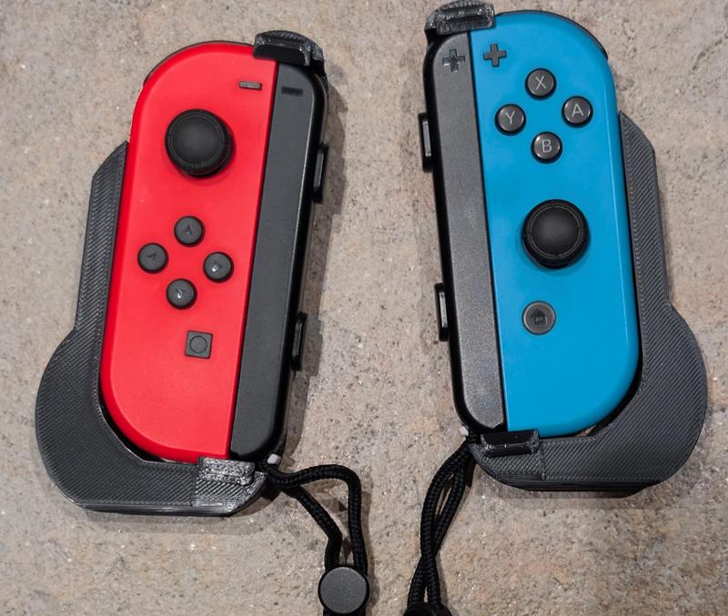 Nintendo Switch JoyCon Comfort Grip with full access to all buttons.