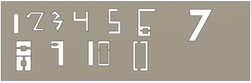Blocky numbers